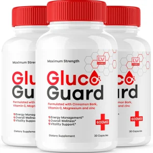 Gluco Guard Blood Sugar Supplement (3 Pack-90 Capsules)