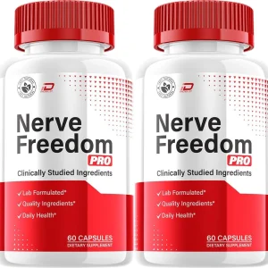 Nerve Freedom Pro Capsules Supplement 2 Pack/120 Capsules