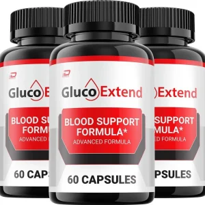 Gluco Extend Supplement Pills (3 Pack-180 Capsules)