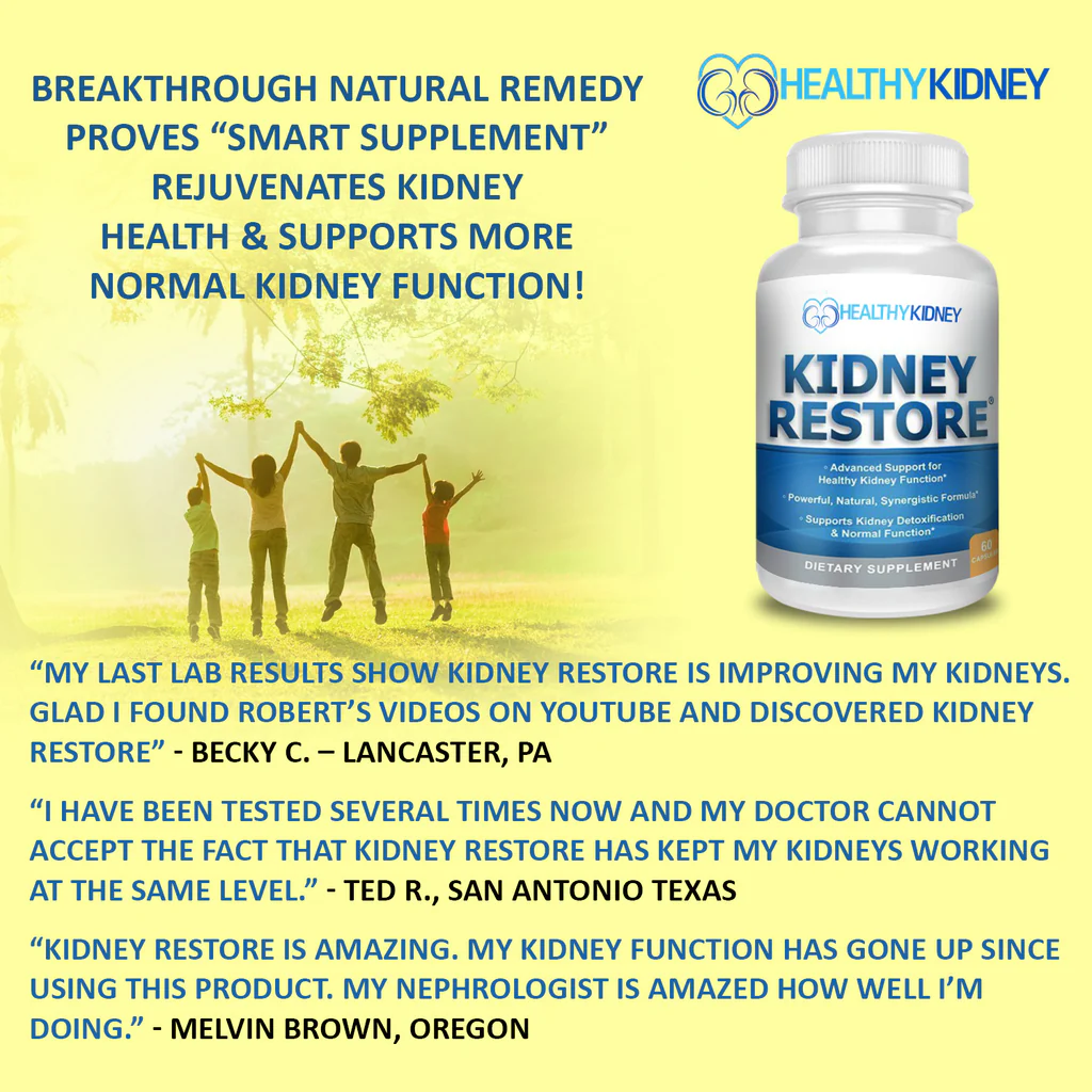 Kidney Restore Healthy Support Detox Supplement - 60 Count - Image 5